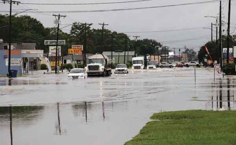 U.S. 190 flooding