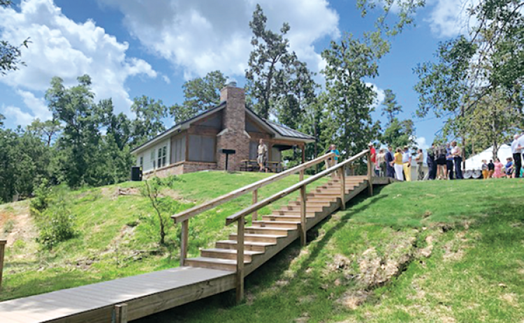 One of the 10 newly constructed luxury cabins at Sam Houston Jones State Park. (Photo from Louisiana State Parks)