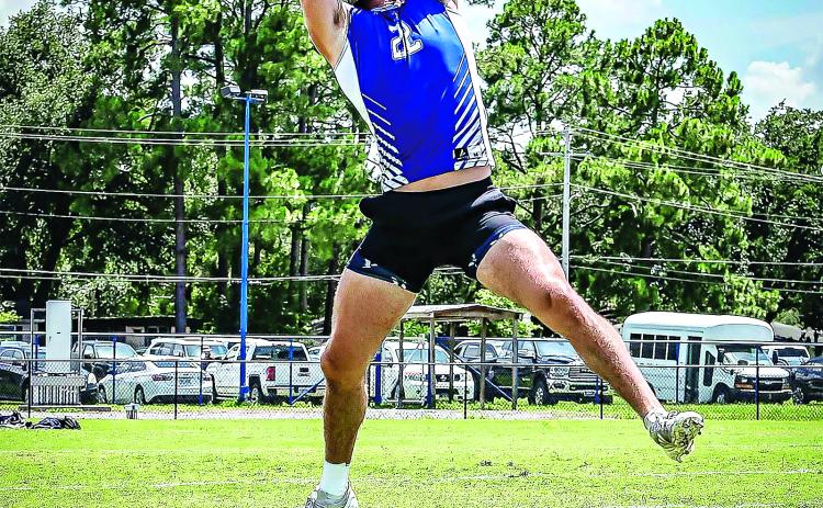 St. Ed’s linebacker Wyatt Dubois returns this year on offense and defense. (Photo courtesy of Dwight Jodon)