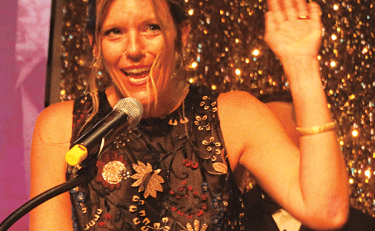 Elise Boutin, Acadia Parish, was awarded the Teacher of the Year at the 18th Annual Cecil J. Picard Educator Excellence Awards Gala. (Photo by Tony Marks/Ville Platte Gazette))