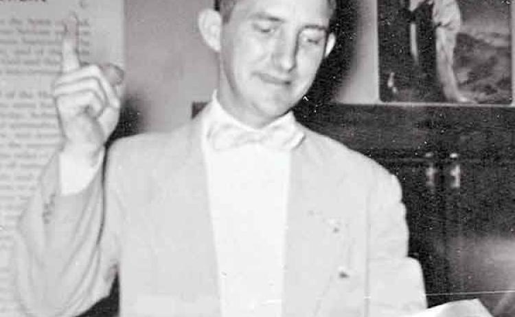 Earcel Boyd preached at Baptist churches before and after joining the Ku Klux Klan. (Photo courtesy of the Concordia Sentinel)