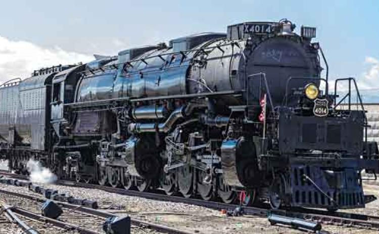 Union Pacific steam locomotive, Big Boy No. 4014, will make its way through Eunice on Thursday. (Submitted photo)