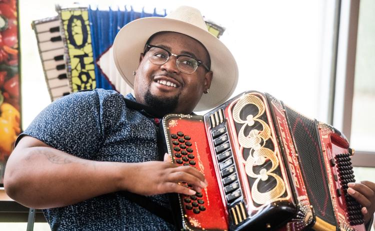  Zydeco and Creole accordion master Randall Jackson returns to the Zydeco Capital Jam from 1 to 3 p.m. Saturday at the St. Landry Parish Visitor Center, I-49 exit 23, north of Opelousas. (Submitted photo)