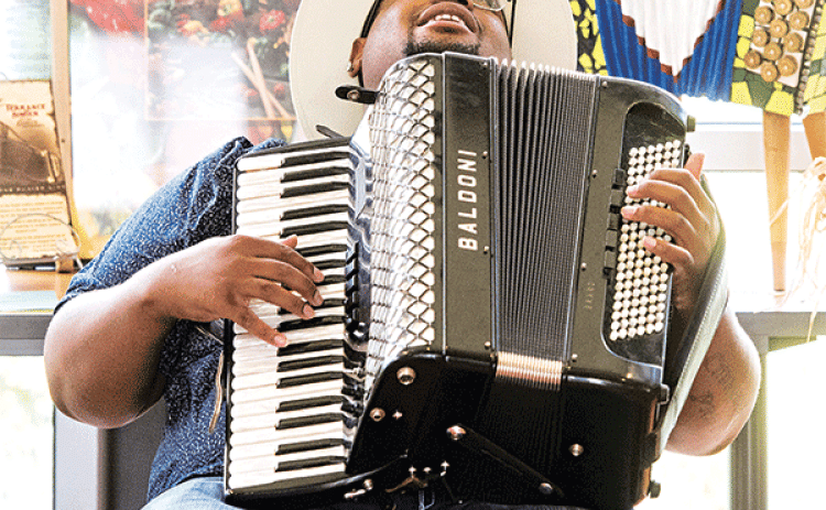 Zydeco and Creole accordion master Randall Jackson returns to the Zydeco Capital Jam from 1 to 3 p.m. Oct. 12 at the St. Landry Parish Visitor Center, I-49 exit 23, just north of Opelousas.