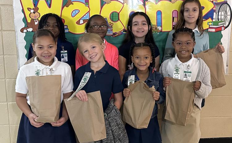 Students of the Month at East Elementary