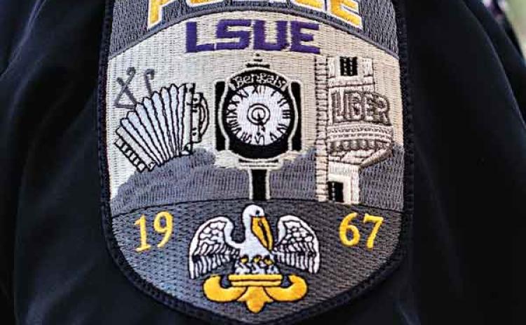 A new patch for LSUE’s Police and Security officers reflects images from the community. (Submitted photo)