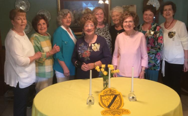 Xi Beta Theta chapter of Beta Sigma Phi held their Founder’s Day program and installation of officers for 2022-23
