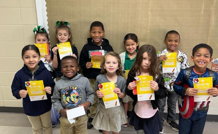Good Behavior recipients at Eunice Elementary