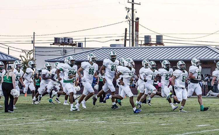 A past Eunice High Bobcat game on Sept. 12.  Eunice High versus Jennings High. (Photo by Dwight Jodon)