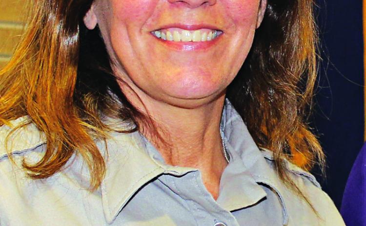 Angela Rathle, supervisory National Park Service ranger. (Photo by Myra Miller)