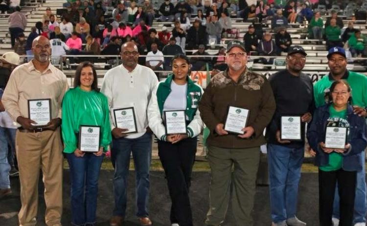 New members of the Eunice High Sports Hall of Fame were inducted last Friday.