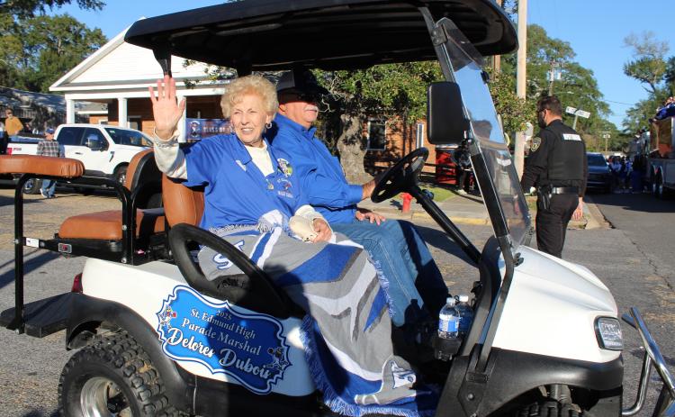 Delores Dubois was named St. Edmund Homecoming Parade Marshal.