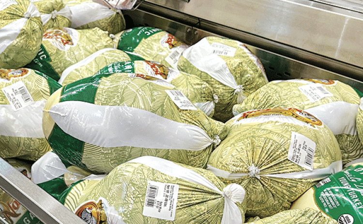The average cost in Louisiana of ingredients for a Turkey Day spread for 10 people is $50.43, according to the Louisiana Farm Bureau Federation. That’s down $6.98 from last year’s state average and $13.62 less than the 2022 national average. (Photo by V. Todd Miller/LSU AgCenter)
