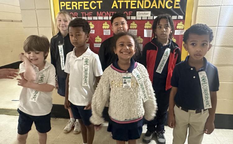 Students of the Month honored at East Elementary