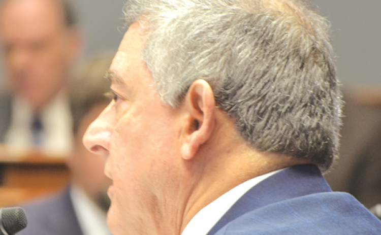 Commissioner of Administration Jay Dardenne represents the governor on the Revenue Estimating Committee. (Photo by Elizabeth Garner/LSU Manship School News Service)