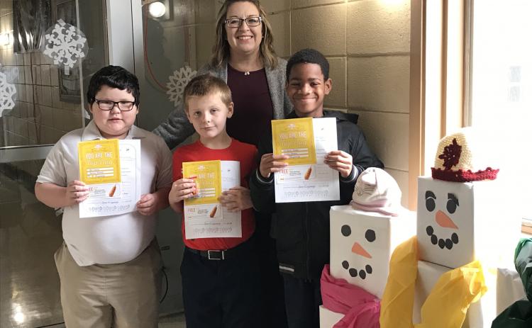 Positive Office Referral students honored at East