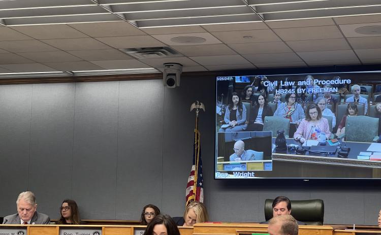 A House committee rejected a proposed change to abortion laws at a hearing Monday. Photo credit: Jordyn Wilson/LSU Manship School News Service