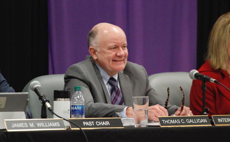 Interim LSU President Tom Galligan