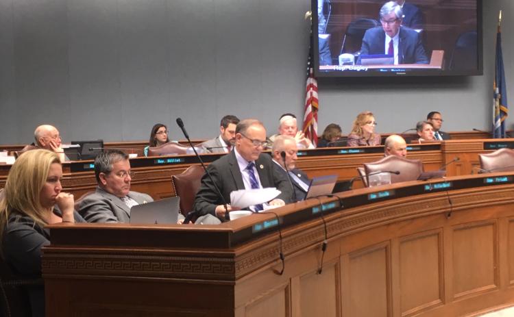 State Rep. Tony Bacala, R-Prairieville, (center) represents a fast-growing suburban area near Baton Rouge.