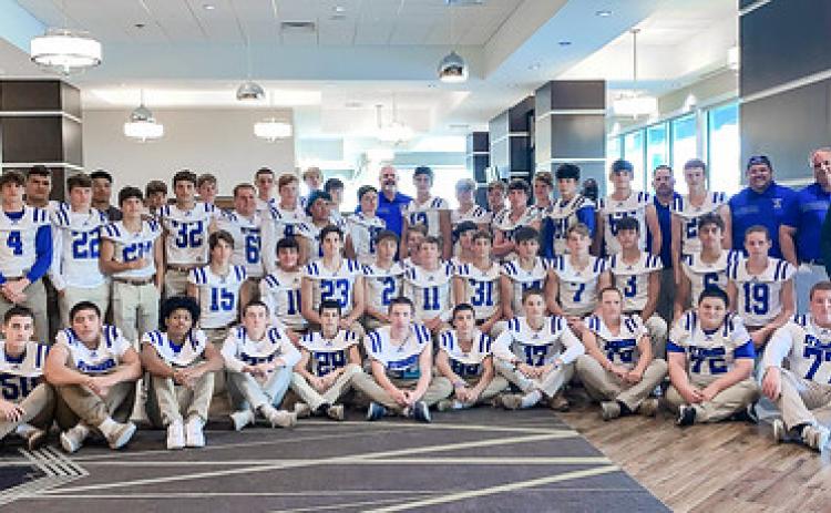 St. Edmund team at Catholic Bowl II (Photo by Dwight Jodon)