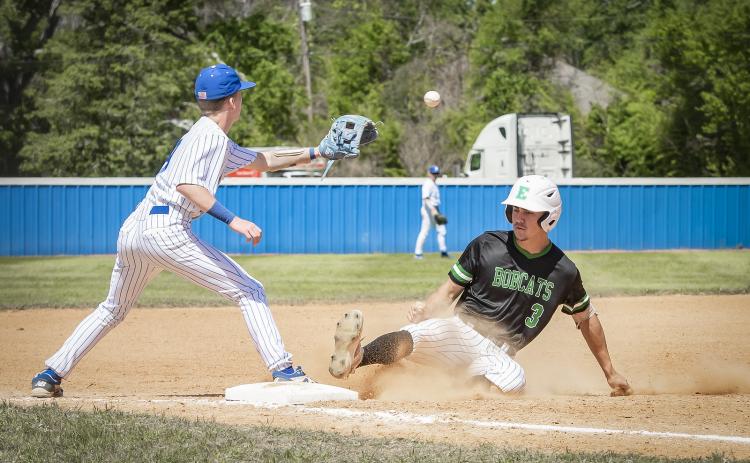Evan Fruge leads the Bobcats with 13 triples - a single season program record. (Photo by Dwight Jodon)