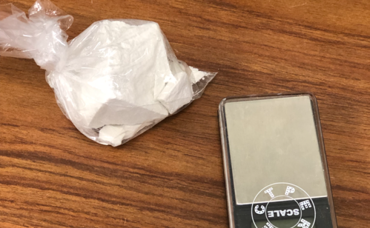 Seized  fentanyl powder. (Photo from the St. Landry Parish Sheriff's Office)