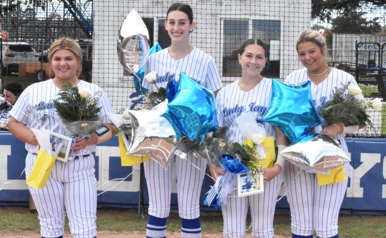 Ashlyn Marcantel, Madison Comeau, Alice Brown, Nicole Evans
