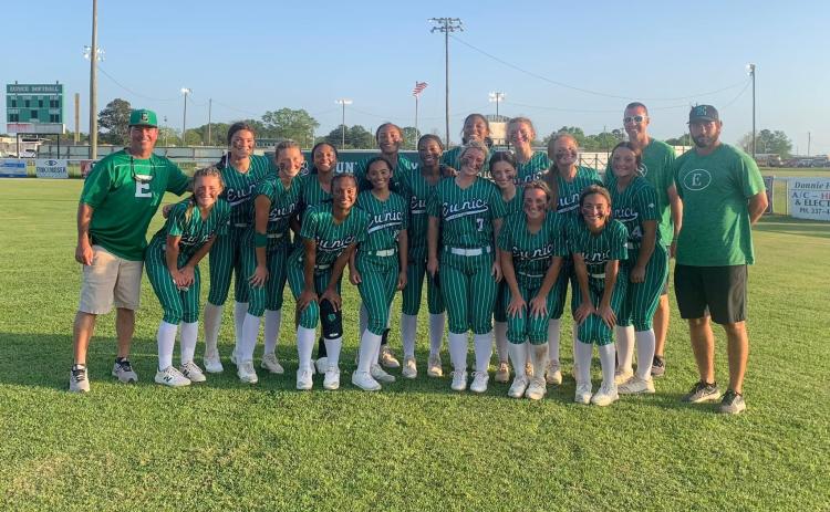 2022 Eunice High softball team