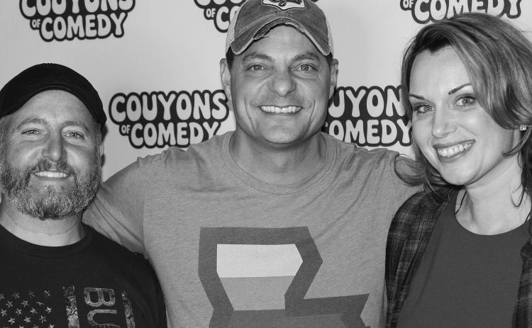 The Comedians: DJ Rhett, Bee Gee, and Dana Boucher