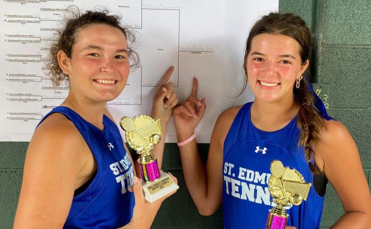 Julia Zaunbrecher and Jillian DeVillier