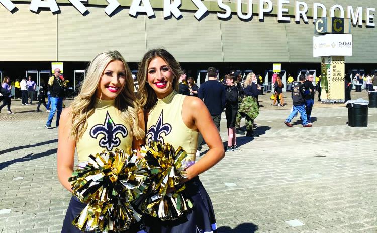 Eunice duo selected to  perform on Saints sidelines