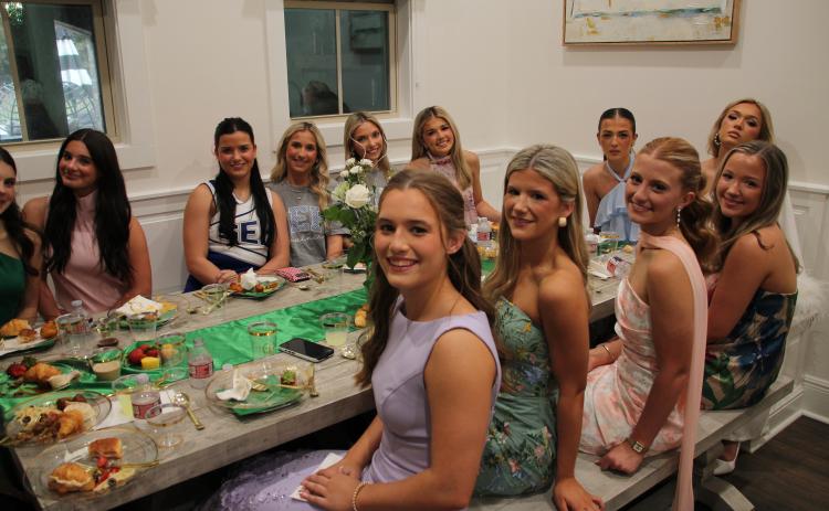 Eunice Highschool's traditional homecoming tea