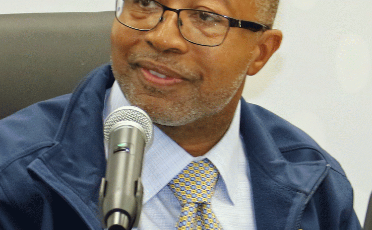 St. Landry Parish School Superintendent Patrick Jenkins announced the Thursda’s School Board meeting he will not seek a contract renewal. His contract expires in June. (Photo by Harlan Kirgan)