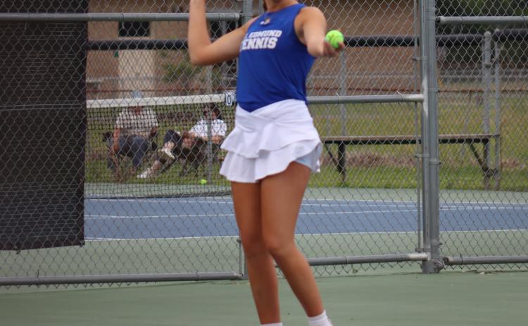 Laura Kate Miller playing to win. (Photo by Amy Myers)
