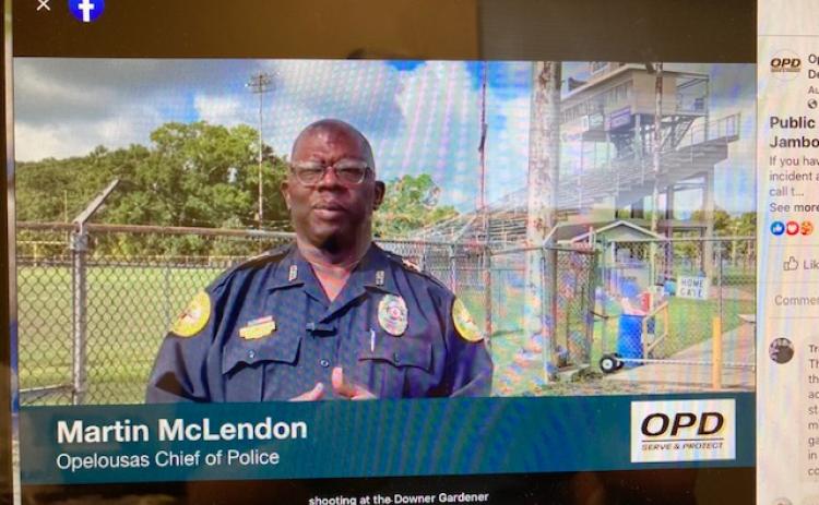 Opelousas Police Chief Martin McLendon