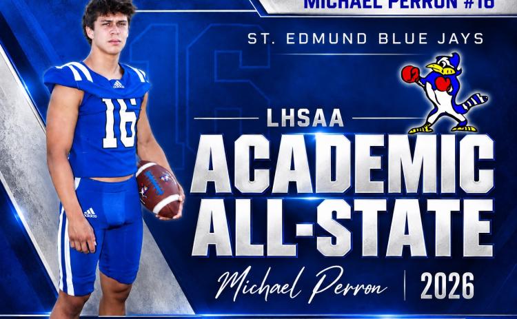 SEH Senior Michael Perron named academic all state