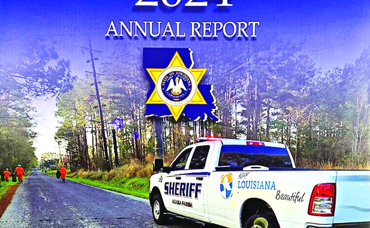 Acadia Parish Sheriff's annual report