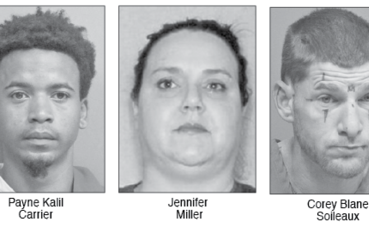 Crime Stoppers of Acadia Parish  seeks three wanted fugitives