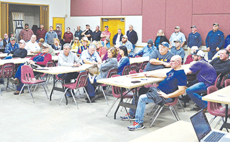 The public form on solar farms was sponsored by the Acadia Parish Police Jury, but no jury action was taken following the event.