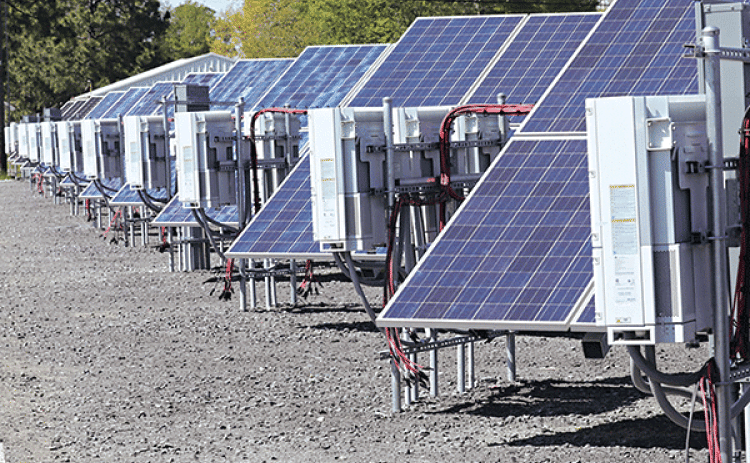 Student researchers from UL Lafayette and the University of Magallanes in Chile will examine photovoltaic farms and green hydrogen as part of a collaborative cultural exchange program. Faculty members at both universities will provide guidance and instruction during visits to each university. (Photo by Doug Dugas / University of Louisiana at Lafayette)