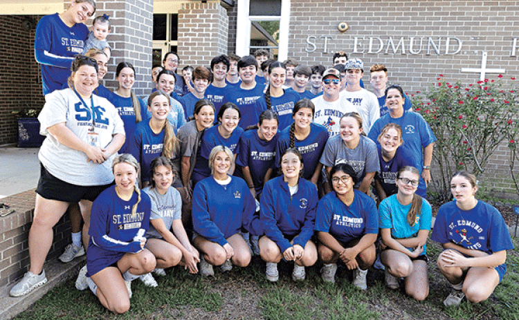 St. Edmund students. (Photos by David Simpson)