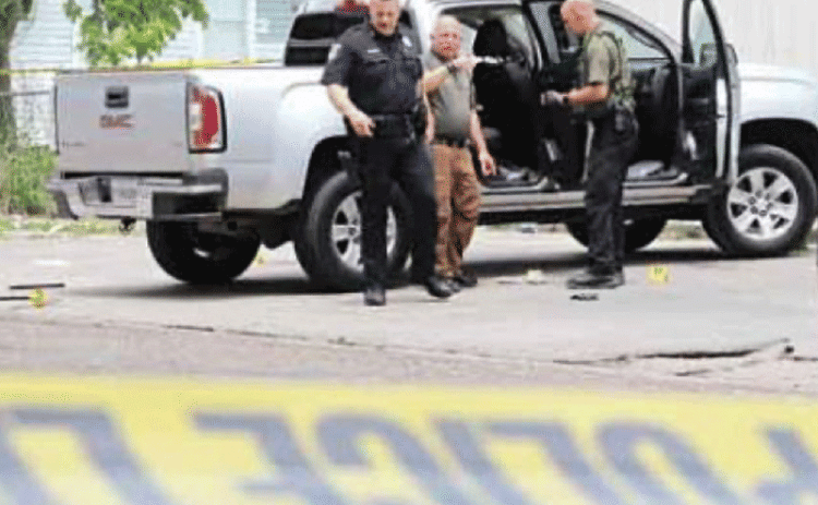 Shooting investigation at Brownie's on April 29.