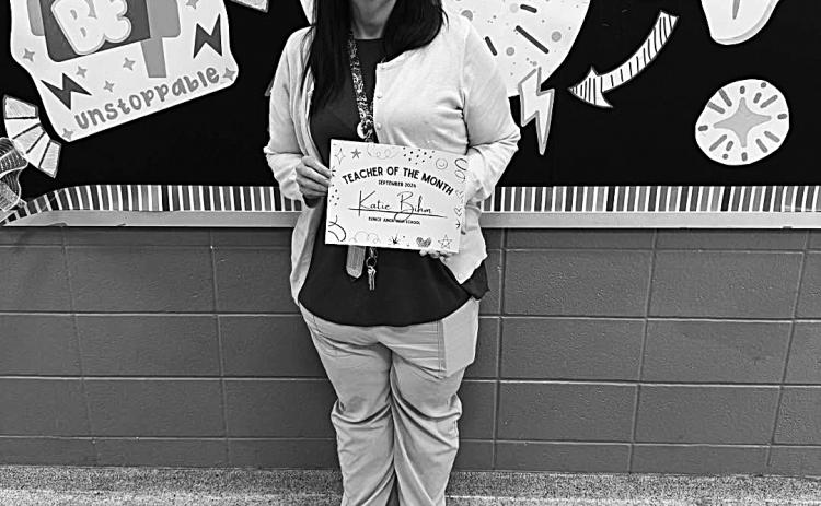 EHS Jr High teacher of the month