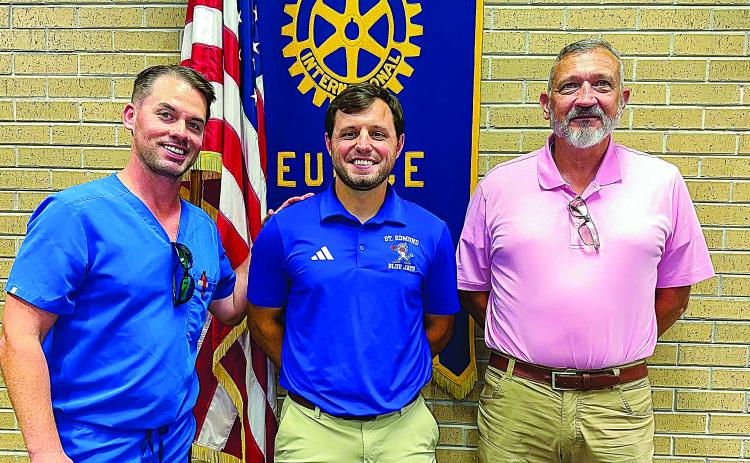 Eunice Rotary club Jacob Aguillard