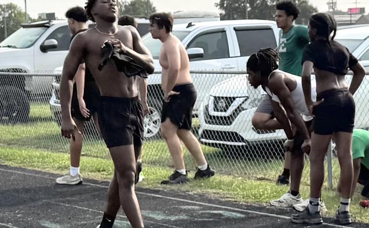 Players tired after practice