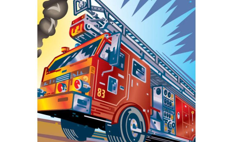 Fire truck.