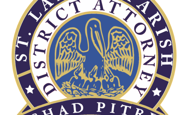 News release from St. Landry Parish District Attorney Chad Pitre.
