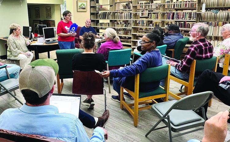 Library meeting