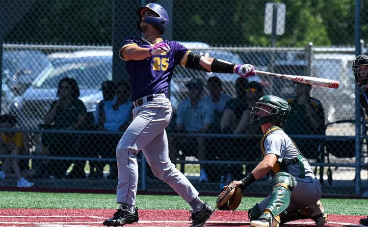 WESTWEGO, La. – LSU Eunice Baseball used a tried-and-true formula for postseason success in the Bengals’ 5-3 victory over Delgado in the winner take all decider of the LCCAC/Region 23 Tournament on Tuesday at Segnette Field. The Bengals (44-10) relied on sterling effort on the mound by McCray Jacobs and produced the timely hit in another nail-biter against the Dolphins.