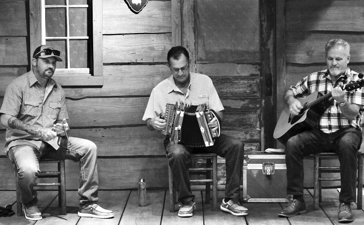 Pictured from left, Chase Jardell, Robert Jardell and Edwin Guidry